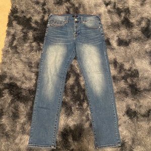 True Religion Men's Ricky Straight Super T Jean